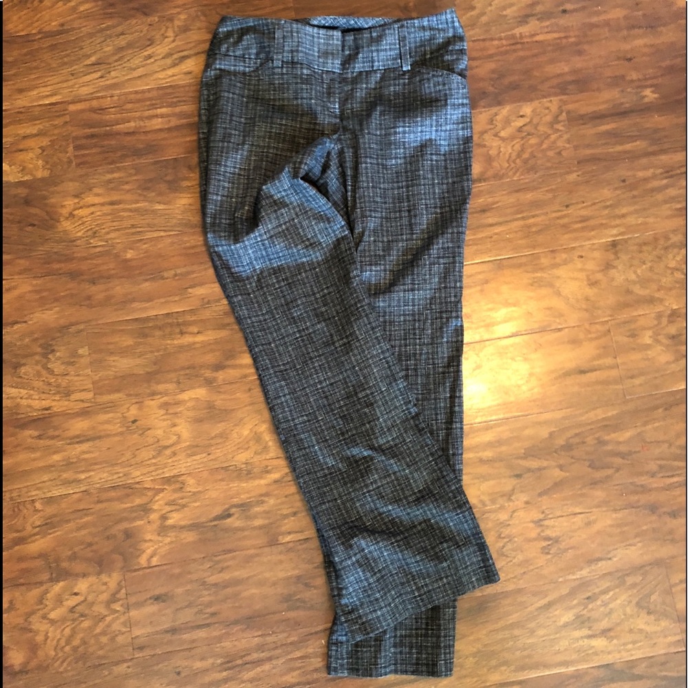 Express Editor wide waistband blue pants